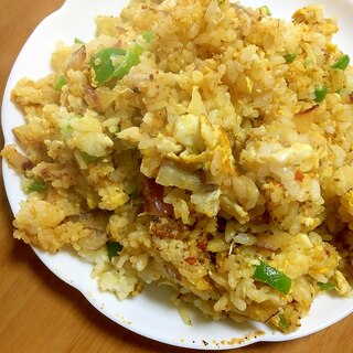 野菜カレーチャーハン